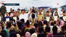 [FULL] Pidato Jokowi Serahkan Sertifikat Tanah ke Warga Jawa Tengah di Cilacap