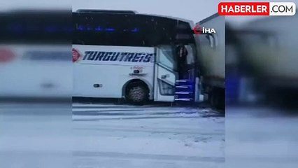 Kars'ta kontrolden çıkan otobüs kaza yaptı: Ölü ve yaralılar var