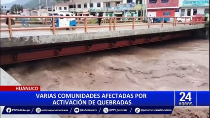 Video herunterladen: Lluvias torrenciales dejan varios damnificados en Amazonas, Huánuco, Cañete y Tingo María