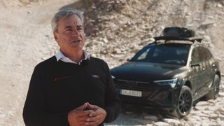 Audi Q8 e-tron edition Dakar - Entrevista Carlos Sainz, Audi Factory Driver