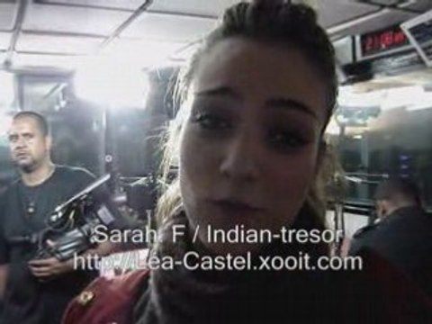 Dédicasse de Léa Castel pour ses fans