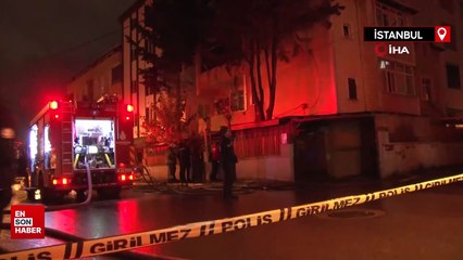 İstanbul Pendik'te doğalgaz borusu patladı: Bina tahliye edildi