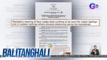 Pagsusuot ng face mask sa loob ng gusali at mga lugar na walang physical distancing, mandatory ulit sa Quezon province | BT