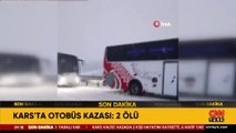 Yolcu otobüsü kaza yaptı: Ölü ve yaralılar var!