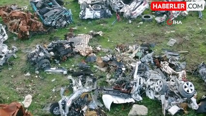 Depremde hasar gören araçlar hak sahiplerine teslim edildi