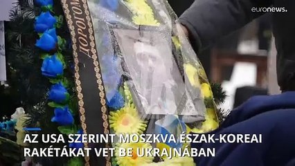 Észak-koreai rakétákat vet be Moszkva Ukrajnában az amerikaiak szerint