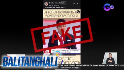 Boses nina Susan Enriquez at Ivan Mayrina, pineke sa video tungkol sa pamimigay raw ng kuwintas mula umano sa Italy | BT