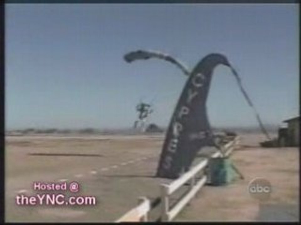 Les chutes en parachutes