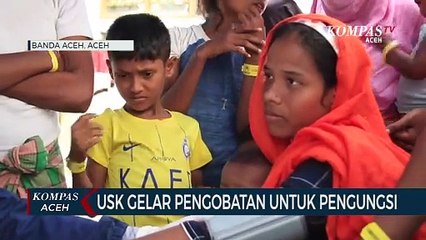 Rumah Sakit Pendidikan Unsyiah Gelar Pengobatan Bagi Pengungsi Rohingya