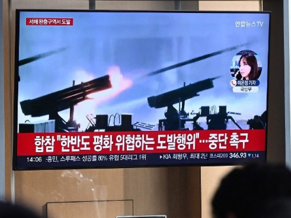 Nordkorea feuert Hunderte Granaten Richtung Südkorea ab