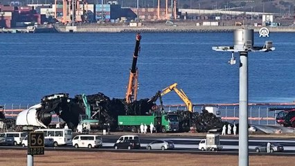 Japonya'da kazanın ardından enkaz incelemelerine devam ediliyor