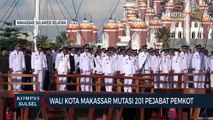 Walikota Makassar Mutasi 201 Pejabat Pemkot