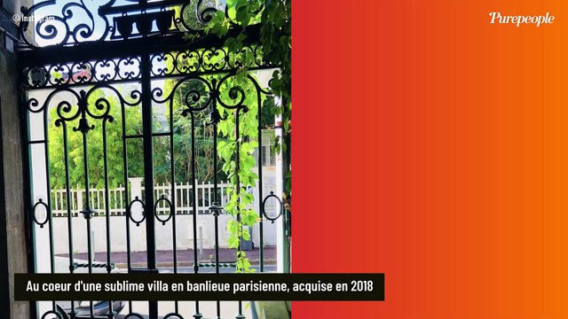 Christophe Beaugrand (Bonjour !) installé dans une sublime villa en dehors de Paris avec son mari Ghislain et leur fils Valentin