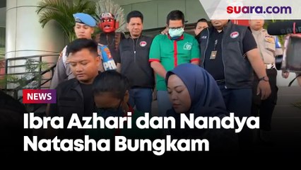 Ibra Azhari dan Nandya Natasha Bungkam saat Jalani Tes Kesehatan di Polres Jakbar Buntut Tertangkap Narkoba