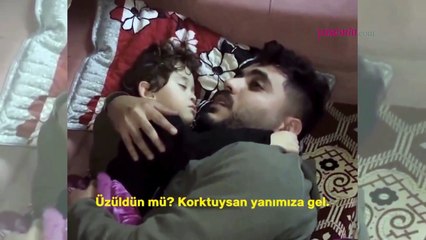 Filistinli babanın sözleri yürek yaktı! "İsrail evimizi bombalarsa..."