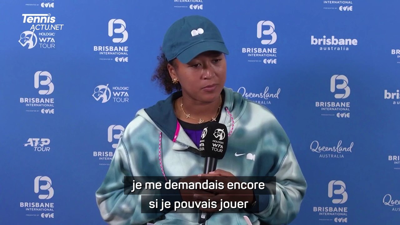 WTA - Brisbane 2024 - Naomi Osaka : "Je me dema...