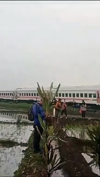  3 personnes ont été tuées à la suite d'une collision entre deux trains de voyageurs en Indonésie