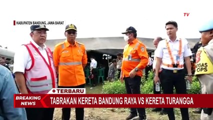 Dirjen Perkeretaapian Kemenhub dan Dirut KAI Beri Pernyataan Terkait Tabrakan KA Turangga