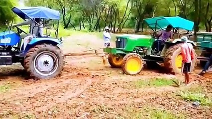 Load trolley stuck in muddy road