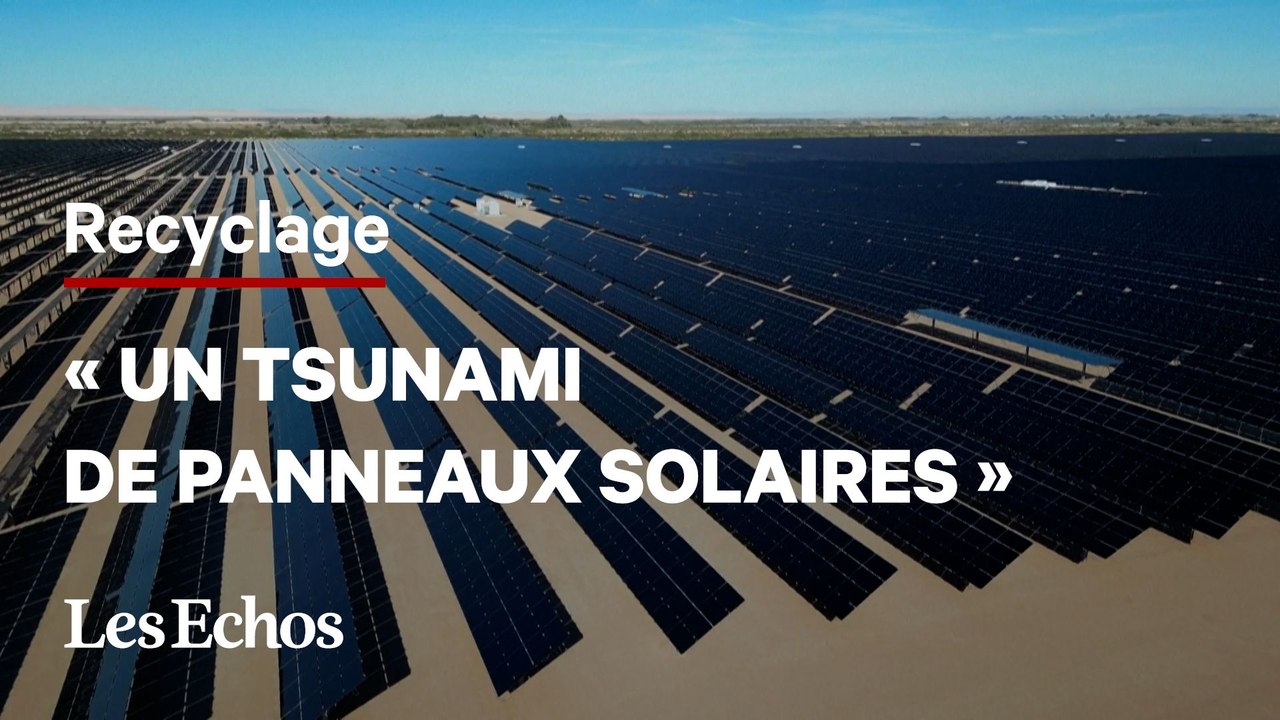 Une entreprise veut recycler « un tsunami de panneaux solaires » pour leur donner une seconde vie