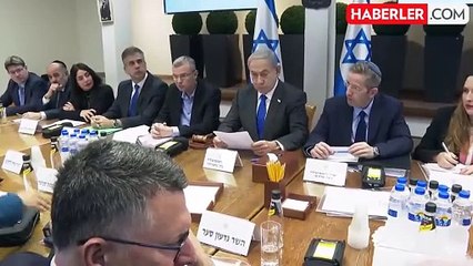 Netanyahu'yu zor günler bekliyor! Kabine toplantısında bakanlar birbirine girdi