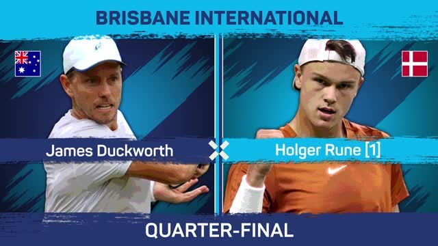 Rune continues flying start to 2024 to reach Brisbane semis