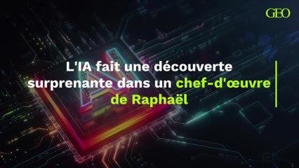 L'IA fait une découverte surprenante dans un chef-d'œuvre de Raphaël