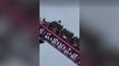 Watch: Riders trapped on one of world’s tallest rollercoasters after scarf gets stuck in wheel