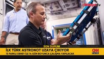 Bakan Kacır tarih vererek açıkladı: İlk Türk astronot uzay yolculuğuna çıkıyor!