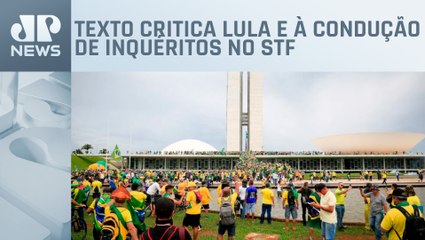 Senadores da oposição divulgam manifesto sobre 8 de janeiro