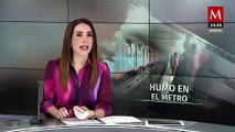 Desalojo en la estación Guerrero del Metro de la CdMx por chispas y humo en las vías