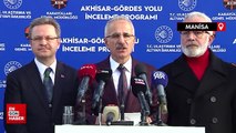 Bakan Uraloğlu, Akhisar-Gördes yolunda incelemelerde bulundu