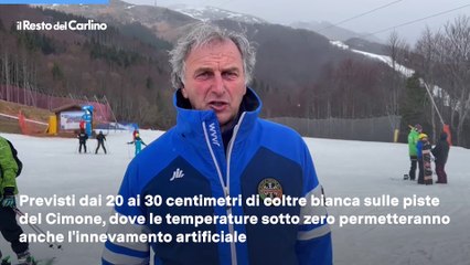 Neve al Cimone: il video