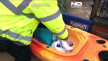 شاهد: الفيضانات والثلوج تجتاح بعض المدن الأوروبية