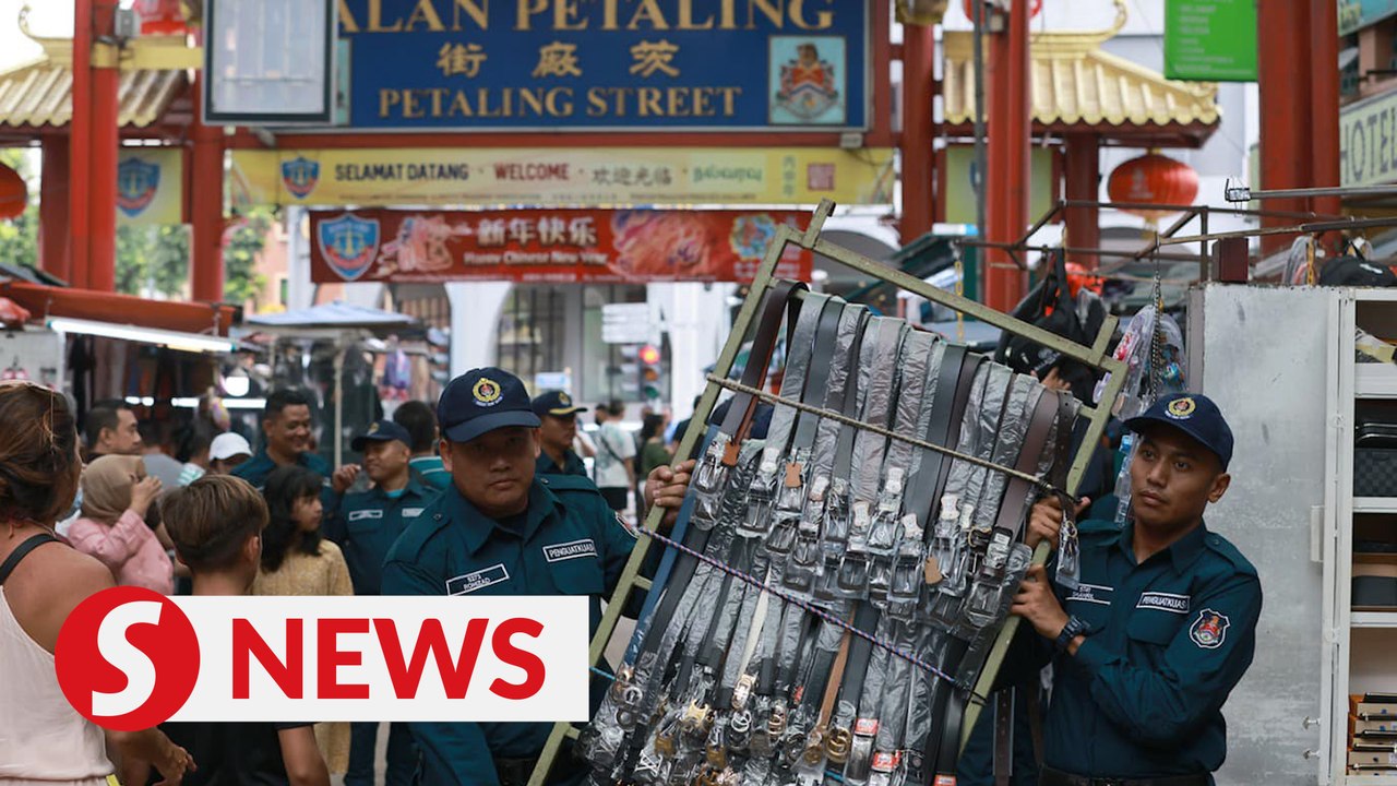 DBKL conducts special ops at Jalan Silang, Petaling Street and Masjid India