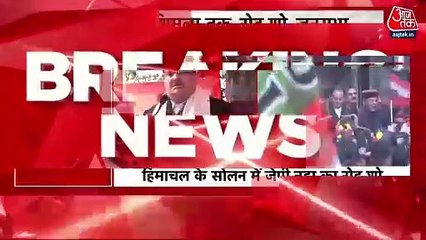 JP Nadda on Himachal Pradesh tour, targeted Congress leaders