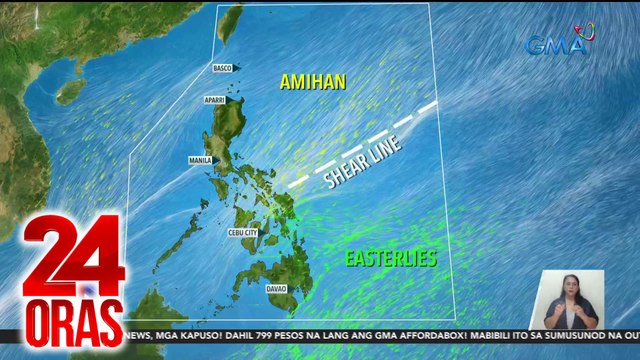 Maaliwalas ang panahon sa malaking bahagi ng bansa ngayong weekend maliban lang sa ilang lugar - Weather update today (January 5, 2024) | 24 Oras