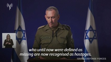 Three Israelis missing since Hamas attack held hostage in Gaza: army