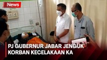 Pj Gubernur Jabar Pastikan Biaya Pengobatan Korban Kecelakaan KA di Cicalengka Ditanggung PT KAI