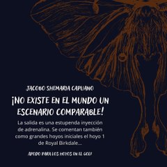 -Jacobo Shemaria Capuano- Apodo para los hoyos en el golf: (Parte 1) (Creado por @JacoboShemariaCapuano)
