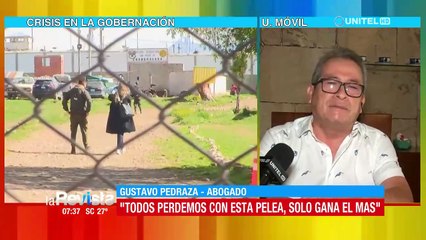 Santa Cruz es el gran perdedor con la disputa en la Gobernación, dice Pedraza