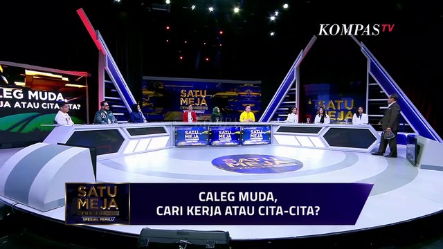 Begini Caleg Muda Bicarakan Janjinya di Pemilu 2024 | SATU MEJA