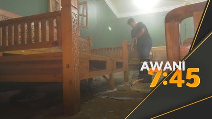 Tidak sampai setahun berpindah, dua kali dilanda bah