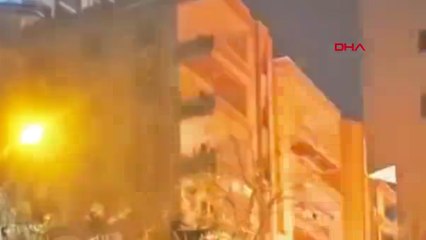 Trafodaki patlama kamerada