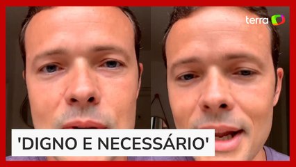 Ex-protagonista de 'Malhação' vende frango assado no RJ: 'Está apertado para todo mundo'