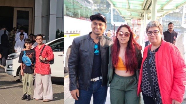 Ira Khan Nupur Shikhare Wedding Leaves For Udaipur With Family, Newly Wed Couple Airport पर...