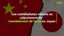 Les nationalistes chinois se réjouissent du tremblement de terre au Japon