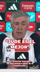 Ancelotti sobre Bellingham: "Es el mejor"