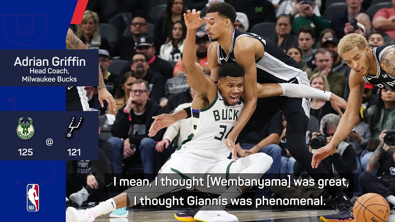 'Fun to watch!' - giants clash as Giannis meets...