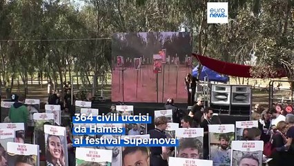 Israele: le famiglie dei rapiti al festival Supernova insieme per ricordare le vittime